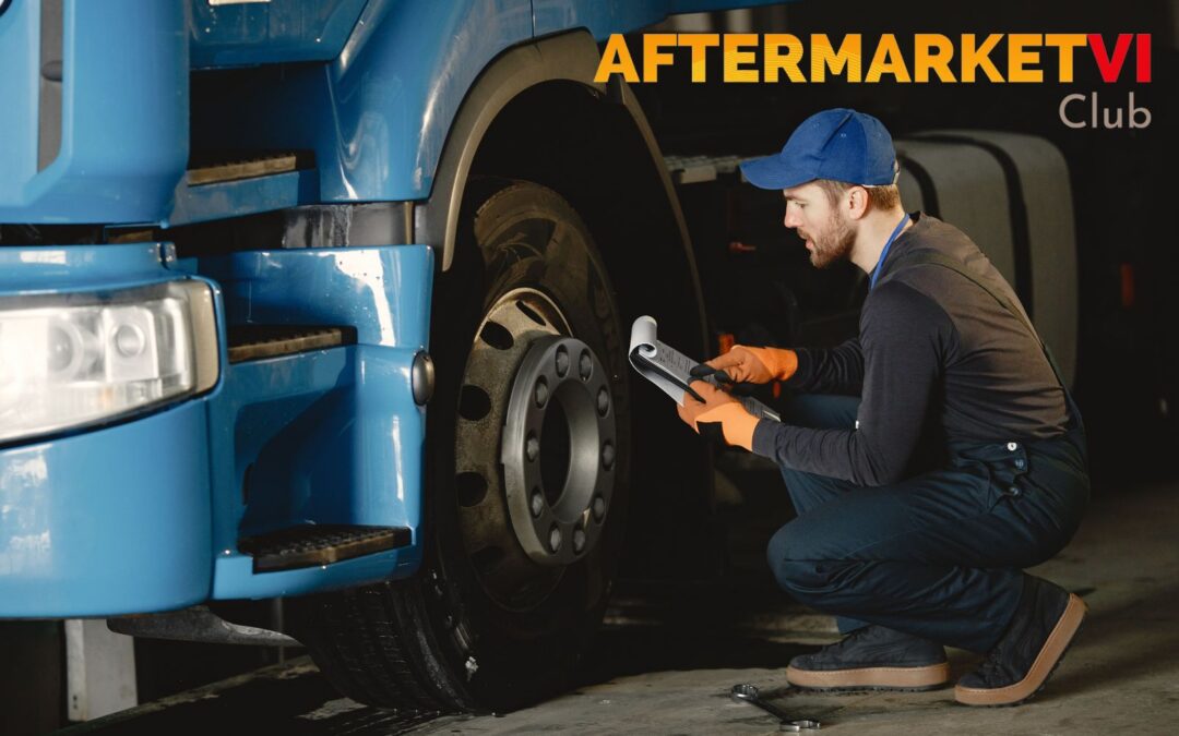 Las ventas de neumáticos de los talleres de VI caen un 2.5% a un año